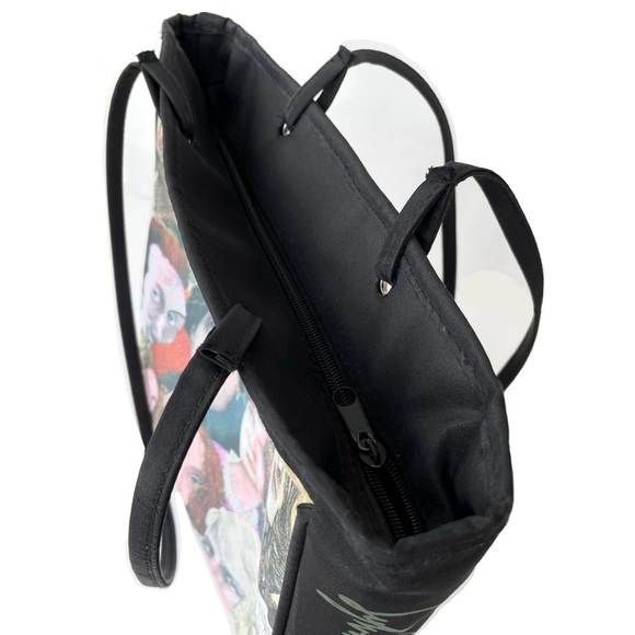 Literary Authors Art Tote Bag (Jane Austen, Woolf, Plath, Shelley, etc.), 11x12” - Picture 3 of 7